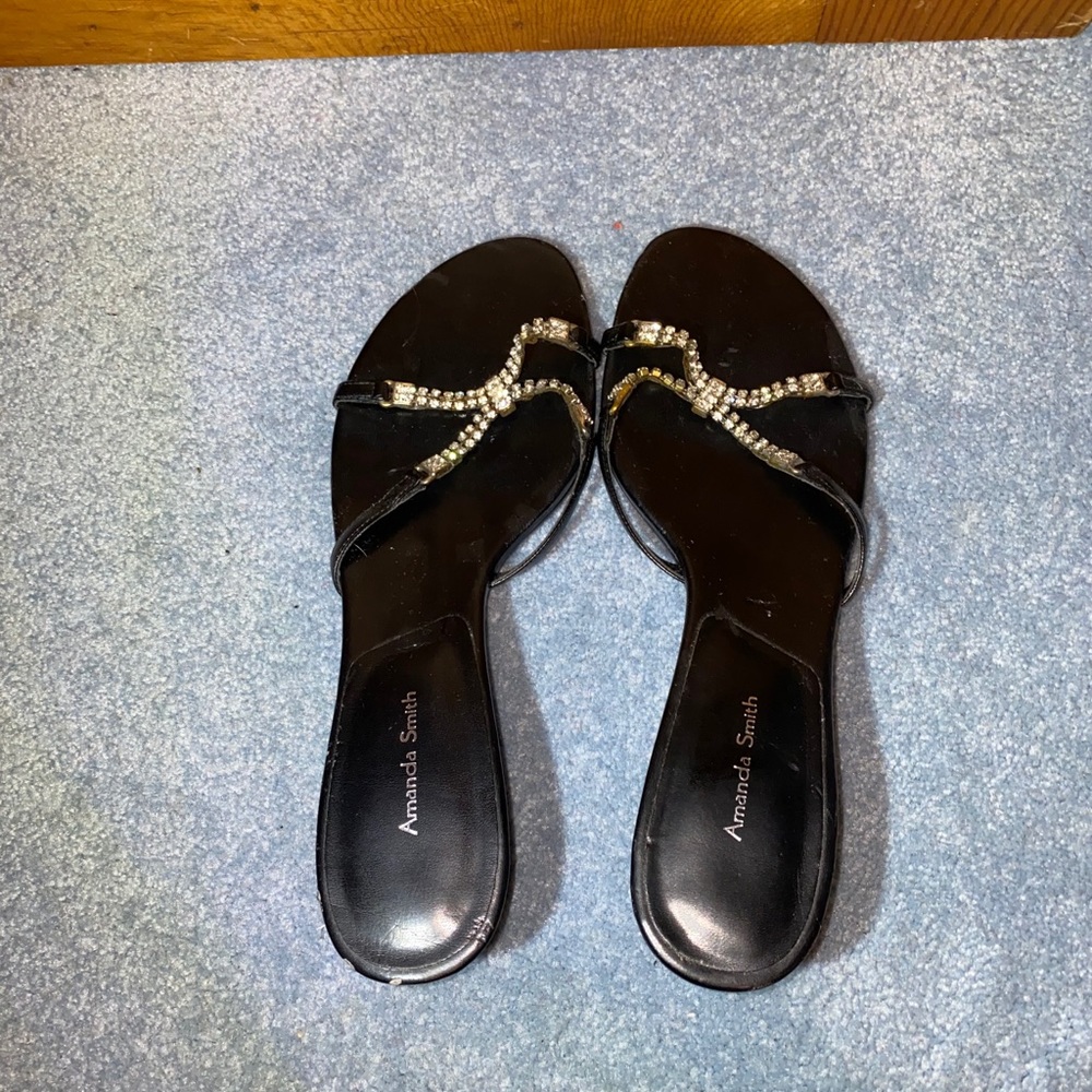 Amanda Smith low heel, open-toed shoes